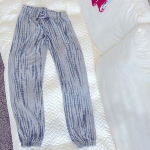 Sundry Tie Dye Print Jogger Sweat Pants Size0